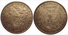 1890-CC $1 Tailbar XF45