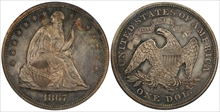 1867 $1 PR63