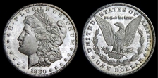 1880-CC $1 8/High 7 MS64DMPL