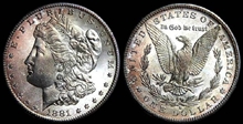 1881-S $1 MS66