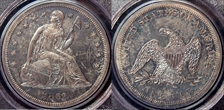 1861 $1 PR63