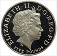 2008 £5 Platinum Piefort PR69 Ultra Cameo