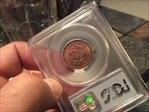 1854 1/2C MS64RB