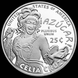 2024-S 25C Celia Cruz Silver First Strike PR70DCAM
