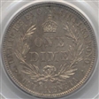 1883 10C Hawaii MS66