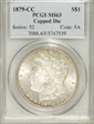 1879-CC $1 Capped Die MS63