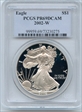 2002-W $1 Silver Eagle PR69DCAM