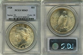 1928 $1 MS63