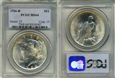 1926-D $1 MS64