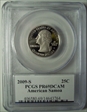 2009-S 25C American Samoa PR69DCAM