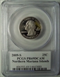 2009-S 25C Northern Mariana Islands PR69DCAM