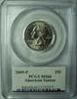 2009-P 25C American Samoa MS66