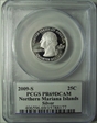2009-S 25C Northern Mariana Islands Silver PR69DCAM