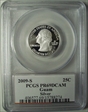 2009-S 25C Guam Silver PR69DCAM
