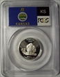 2005-S 25C Kansas Silver PR69DCAM