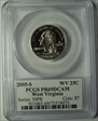2005-S 25C West Virginia PR69DCAM