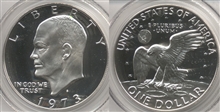 1973-S $1 Silver PR69DCAM