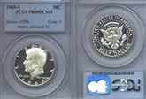 1969-S 50C PR69DCAM