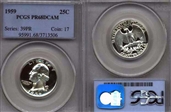 1959 25C PR68DCAM