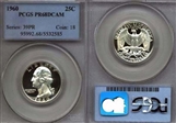 1960 25C PR68DCAM