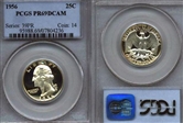1956 25C PR69DCAM