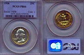 1936 25C PR66