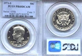 1971-S 50C PR68DCAM