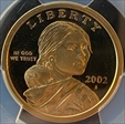 2002-S SAC$1 PR70DCAM