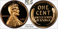 1957 1C PR66DCAM