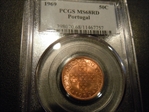 1969 50C MS68RD