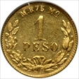 1904-Mo M Peso KM-410.5  Au MS62