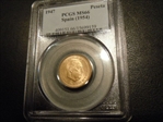 1947 Peseta (1954) MS66