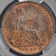 1887 1D S-3954 MS64RB