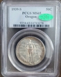 1939-S 50C Oregon MS65
