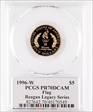 1996-W $5 Flag Reagan Legacy Series PR70DCAM