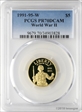 1991-95-W $5 World War II PR70DCAM