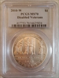2010-W $1 Disabled Veterans MS70