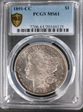 1891-CC $1 MS61