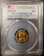 2018-W $10 American Liberty High Relief First Strike PR70DCAM