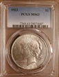 1923 $1 MS63