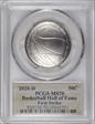 2020-D 50C Basketball Hall of Fame First Strike MS70