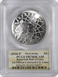 2020-P $1 Basketball Hall of Fame 1st Official Colorized U.S. Coins First Strike PR70DCAM