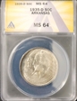 1935-D 50C Arkansas ANACS MS64