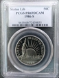 1986-S 50C Statue Of Liberty PR69DCAM