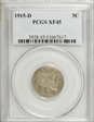 1915-D 5C XF45