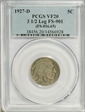 1927-D 5C 3 1/2 Leg FS-901 VF20