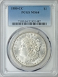 1880-CC $1 MS64
