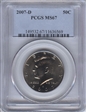 2007-D 50C MS67