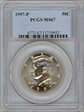 1997-P 50C MS67