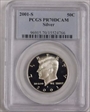 2001-S 50C Silver PR70DCAM